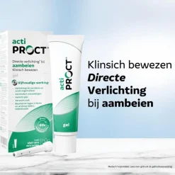 Actiproct Gel bij aambeien en jeuk tube 30 gram