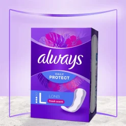 Always Dailies Protect Long Fresh