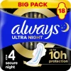 Always Maandverband Ultra Secure Night Wings Big Pack
