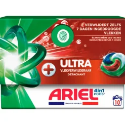 Ariel 4in1 pods+ ultra wasmiddelcapsules 10ct