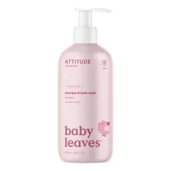 ATTITUDE Baby Leaves 2-in-1 Shampoo & Body Wash Unscented 473 ML