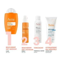 Avène Ultra Fluid Invisible Zonnebrand Gezicht SPF50 50 ML