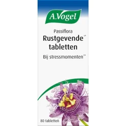 A.Vogel Passiflora Rustgevende1* Tabletten Helpt Bij Stressmomenten1* 80 stuks