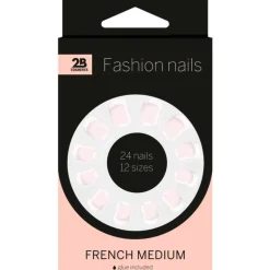 2B Fashion Nails French Medium