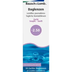 Bausch + Lomb DagLenzen -2,50 30 stuks