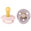 BIBS Fopspeen Two Pack Natuurlijk Rubber Blossom/Dusky Lilac Maat 2