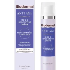 Biodermal Anti Age Oog En Lip Contour Creme 15 ML