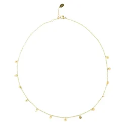 BiSjU Jewellery Ketting Munt Gold Plated