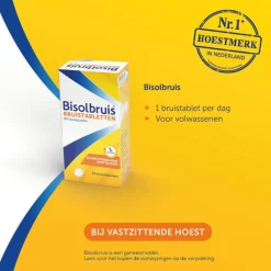 Bisolbruis Bruistabletten Bij Vastzittende Hoest 10 Tabletten