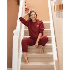 Bo Wilkes Sweater Burgundy Maat S/M