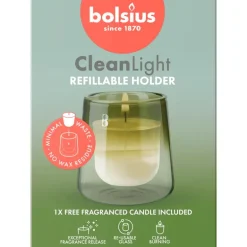 Bolsius Starterkit Clean Light Gardenia / Fig