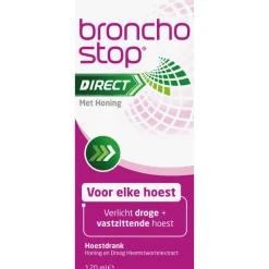 Bronchostop Direct Hoestdrank met Honing 120 ML