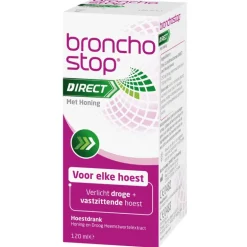 Bronchostop Direct Hoestdrank met Honing 120 ML