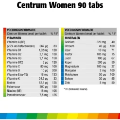 Centrum Multivitaminen Women Tabletten 90 stuks