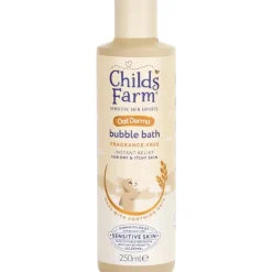 Childs Farm OatDerma Bubble Bath Fragrance Free 250ml