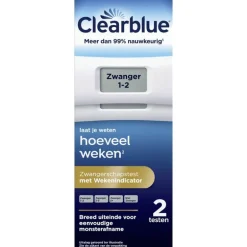 Clearblue Zwangerschapstest met Wekenindicator 2 Stuks