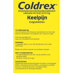 Coldrex Keelpastilles 12 Stuks
