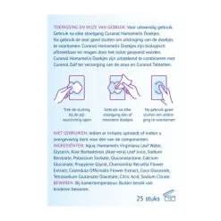 Curanol Hamamelis Doekjes 25 stuks
