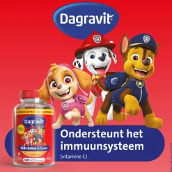 Dagravit Kids Xtra 3-5 jaar 120 gummies