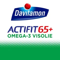 Davitamon Actifit 65+ Omega 3 Visolie Capsules