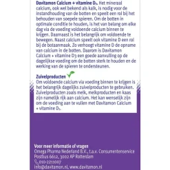 Davitamon Calcium met Vitamine D Kauwtabletten Mint