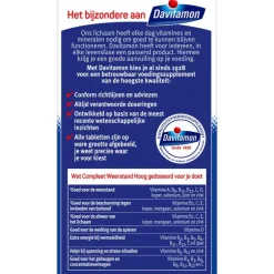 Davitamon Compleet Weerstand Forte 50 Kauwtabletten