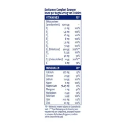 Davitamon Compleet Zwanger met Extra Foliumzuur en Vitamine D3 60 Tabletten