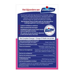 Davitamon Compleet Zwanger + Omega-3 Visolie 60 Stuks