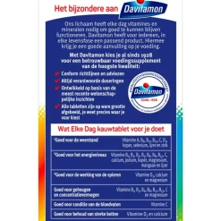 Davitamon Elke Dag 60 kauwtabletten