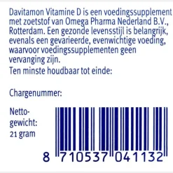Davitamon Kind Vitamine D Smelttabletten Citroen