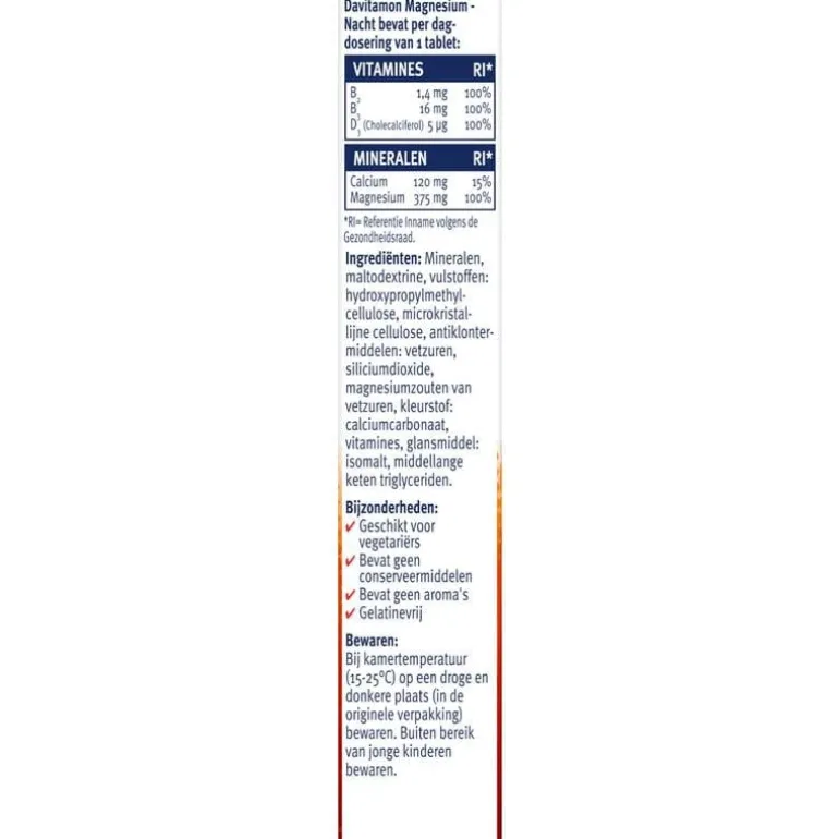 Davitamon Voor De Nacht Magnesium Tabletten