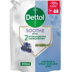 Dettol Pouch Lavander Navulverpakking - 500 ML