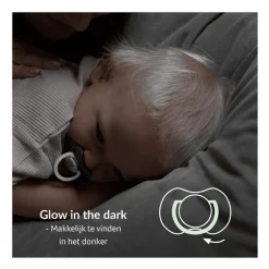 Difrax Dynamic Fopspeen 6-18M Night&Day unisex