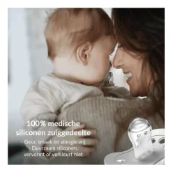 Difrax Dynamic Fopspeen 6-18M Night&Day Boy