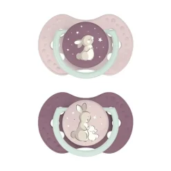 Difrax Dynamic Fopspeen 0-6M Night&Day Girl