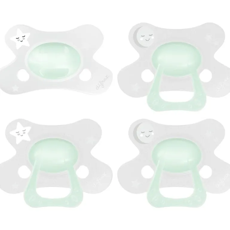 Difrax Fopspeen Natural 18+ Maanden Glow in the Dark BPA-vrij