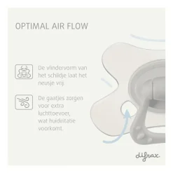 Difrax Fopspeen Natural 18+ Maanden Glow in the Dark BPA-vrij