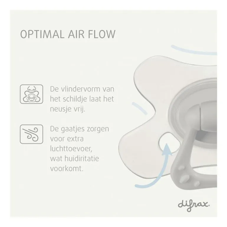 Difrax Fopspeen Natural 18+ Maanden Glow in the Dark BPA-vrij