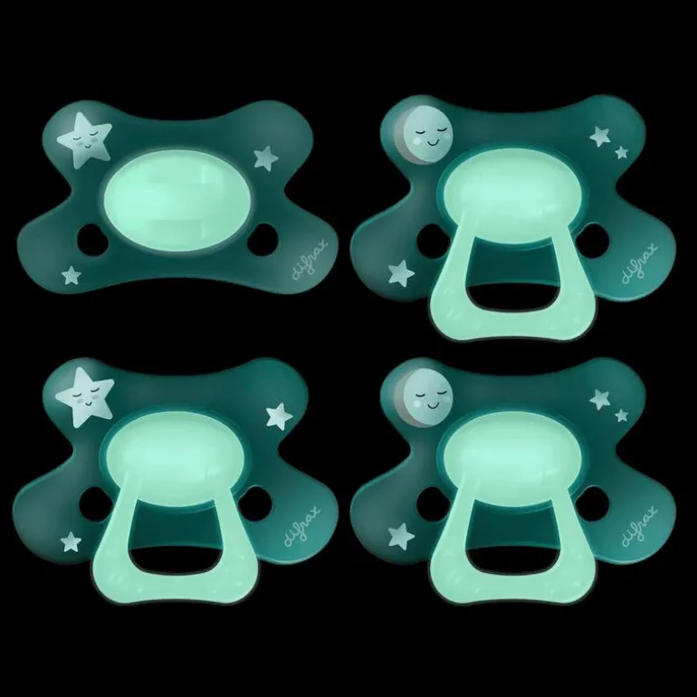 Difrax Fopspeen Natural 18+ Maanden Glow in the Dark BPA-vrij