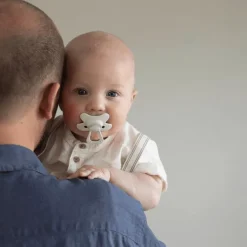 Difrax Fopspeen Naturel Lime Emerald 12 Maanden