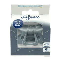 Difrax Fopspeen Naturel Uni Stone 6 Maanden