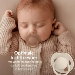 Difrax LOVI Prime Fopspeen Lilac/Violet18+ maanden