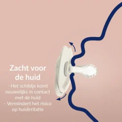 Difrax LOVI Prime Fopspeen Baby Blue/Blue6-18 maanden