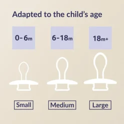 Difrax LOVI Prime Fopspeen Nude/Blush18+ maanden