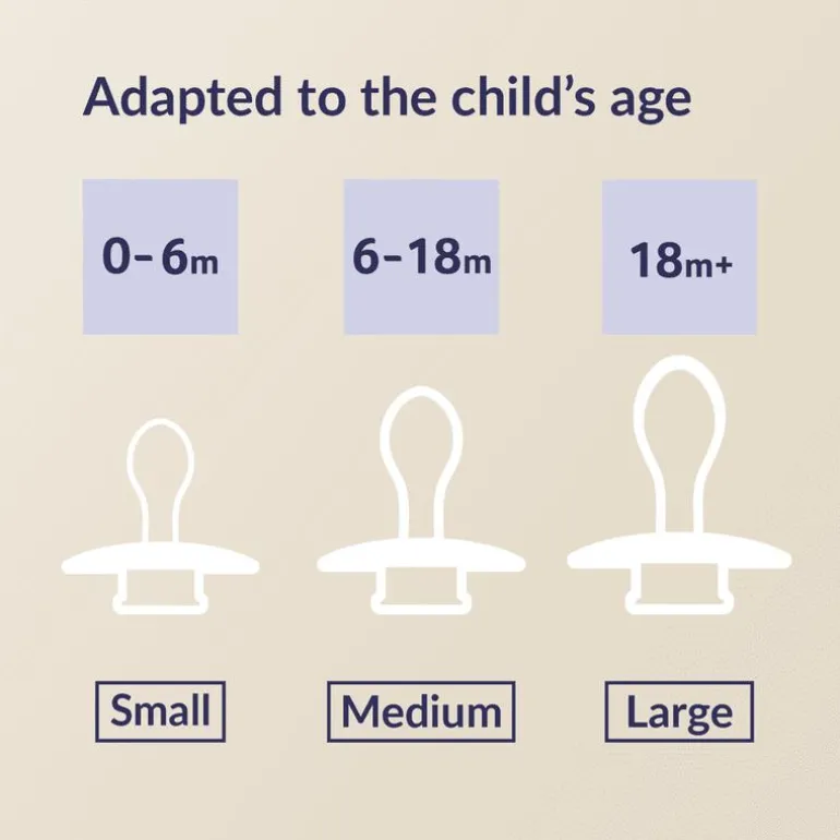 Difrax LOVI Prime Fopspeen Nude/Blush18+ maanden