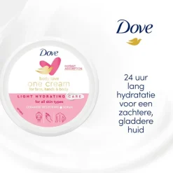 Dove Body Love Light Hydration One Crème 250 ML