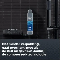 Dove Men+Care Advanced Clean Comfort Anti-Transpirant Deodorant Spray 200 ML