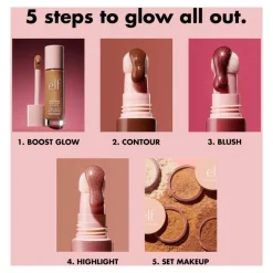 e.l.f. Halo Glow Highlight Beauty Wand Rose Quartz