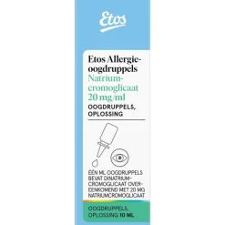 Etos Allergie Oogdruppels Natriumcromoglicaat 20 mg/ml 10 ML