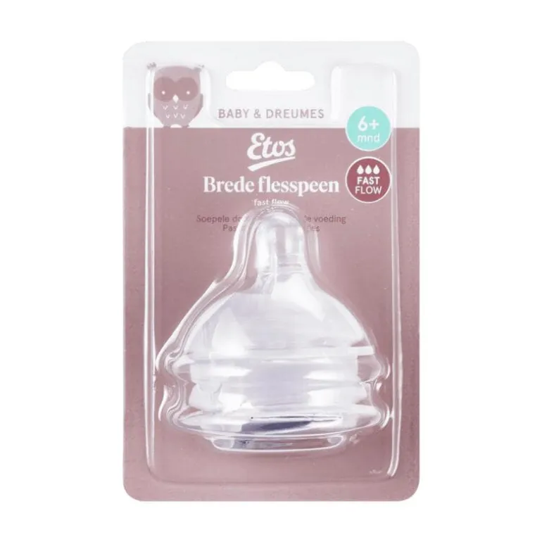 Etos Brede Flesspeen Fast Flow 2 stuks